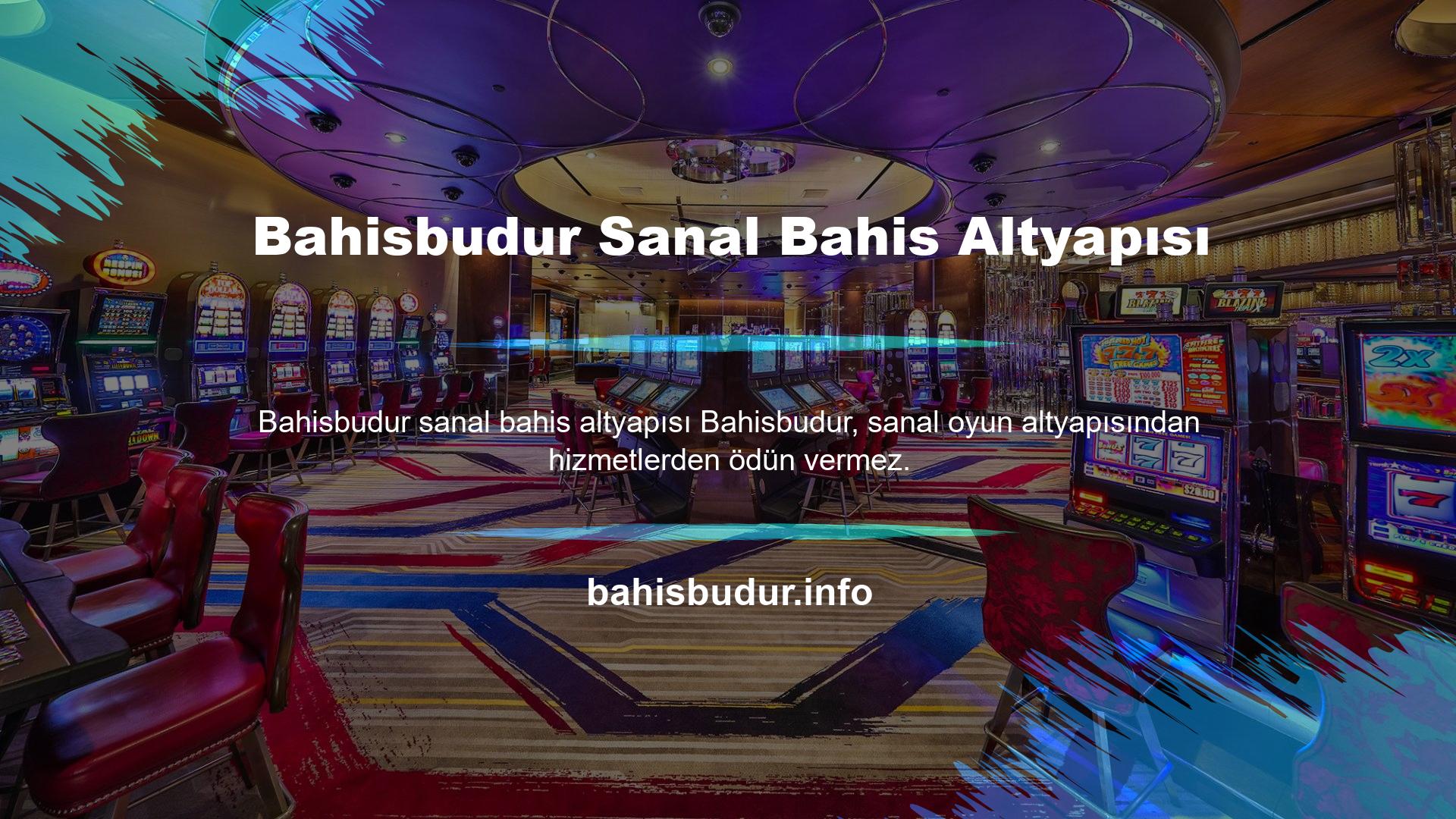 Bahisbudur sanal bahis altyapısı