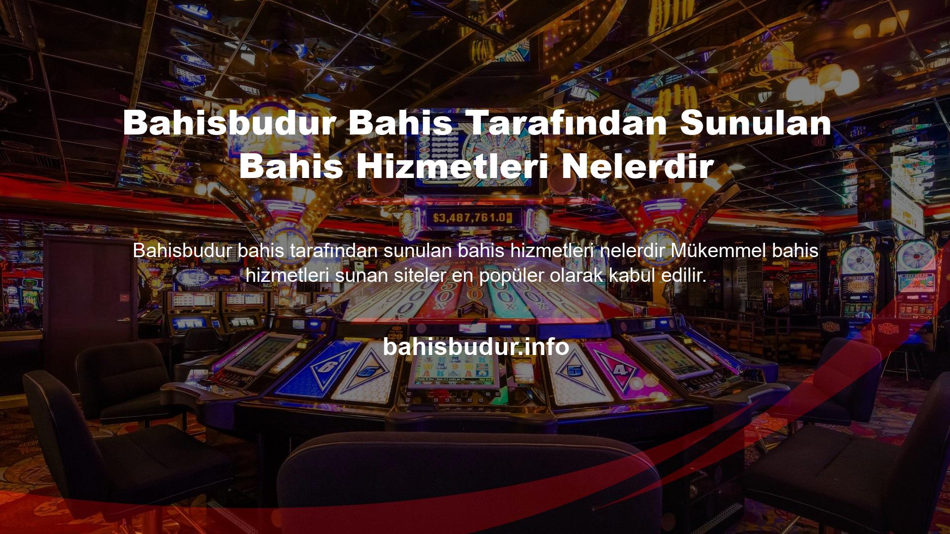 Casino endüstrisi, aralarından seçim yapabileceğiniz yüzlerce web sitesi bulunan devasa bir sektördür