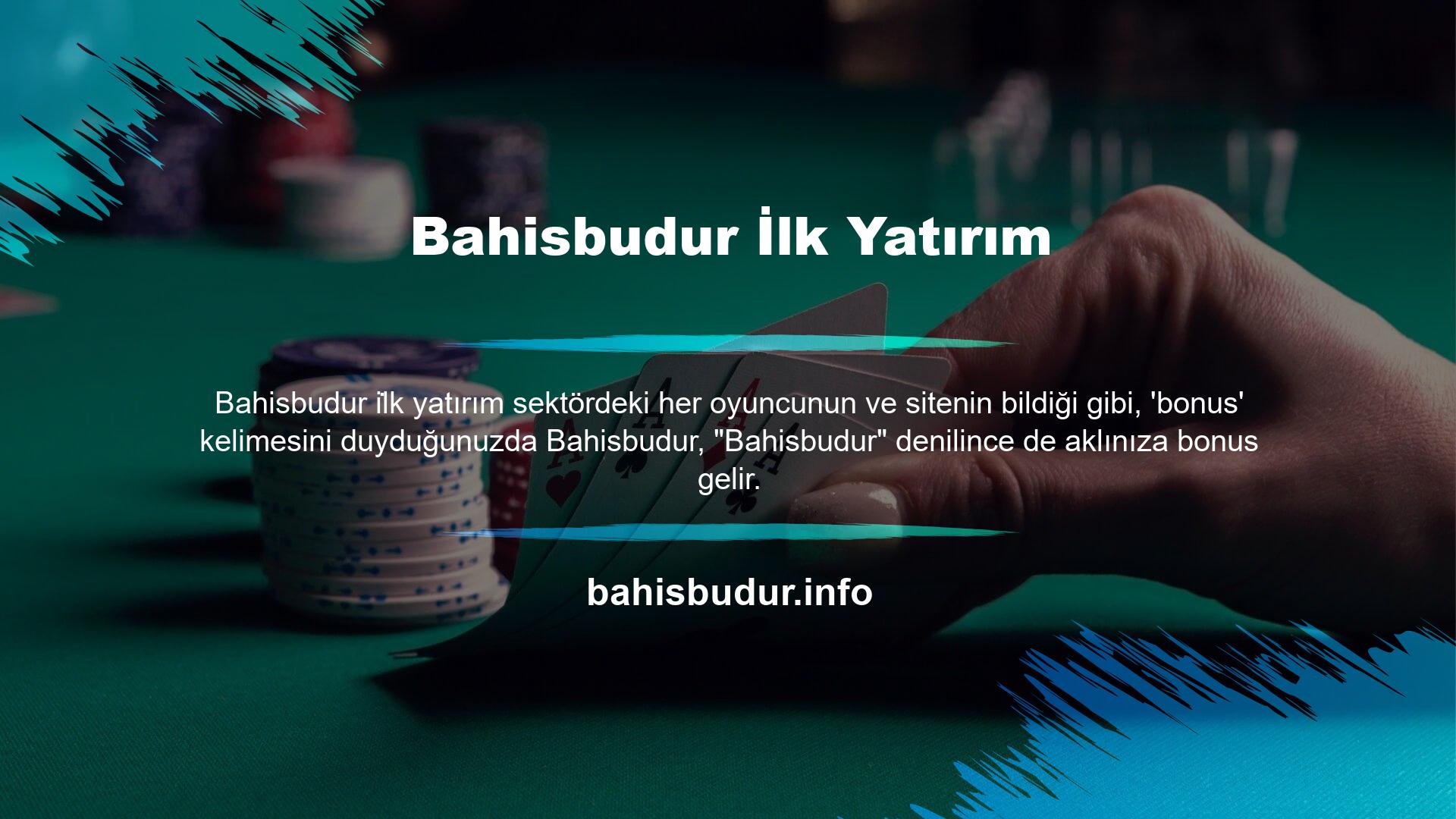 Bahisbudur, müşterilerinden büyük ilgi gören, en kazançlı ve alternatifli bonus kampanyaları sunan sitedir